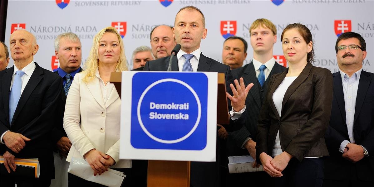 Demokrati Slovenska už nemajú v názve Ľuda Kaníka, stranu vedie ďalej