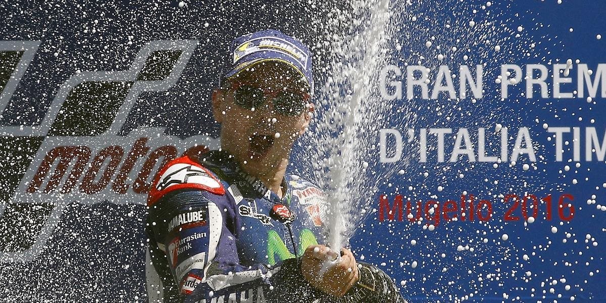 Lorenzo je víťazom triedy MotoGP na VC Talianska