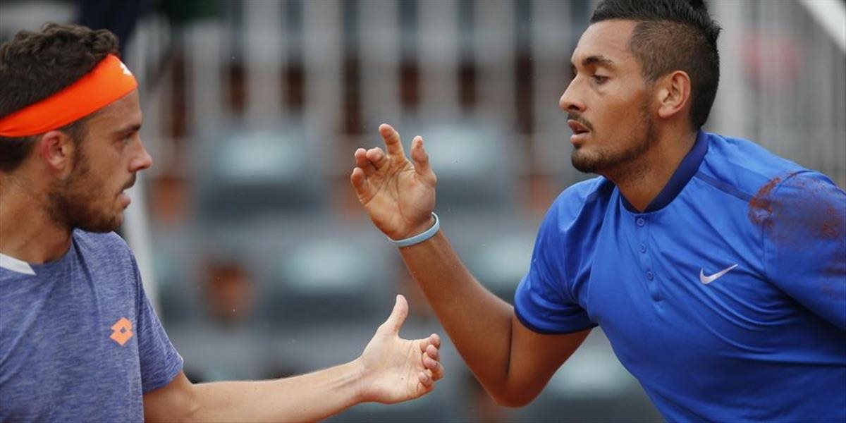 Roland Garros: Kyrgios dostal varovanie, hľadal alibi v Djokovičovi