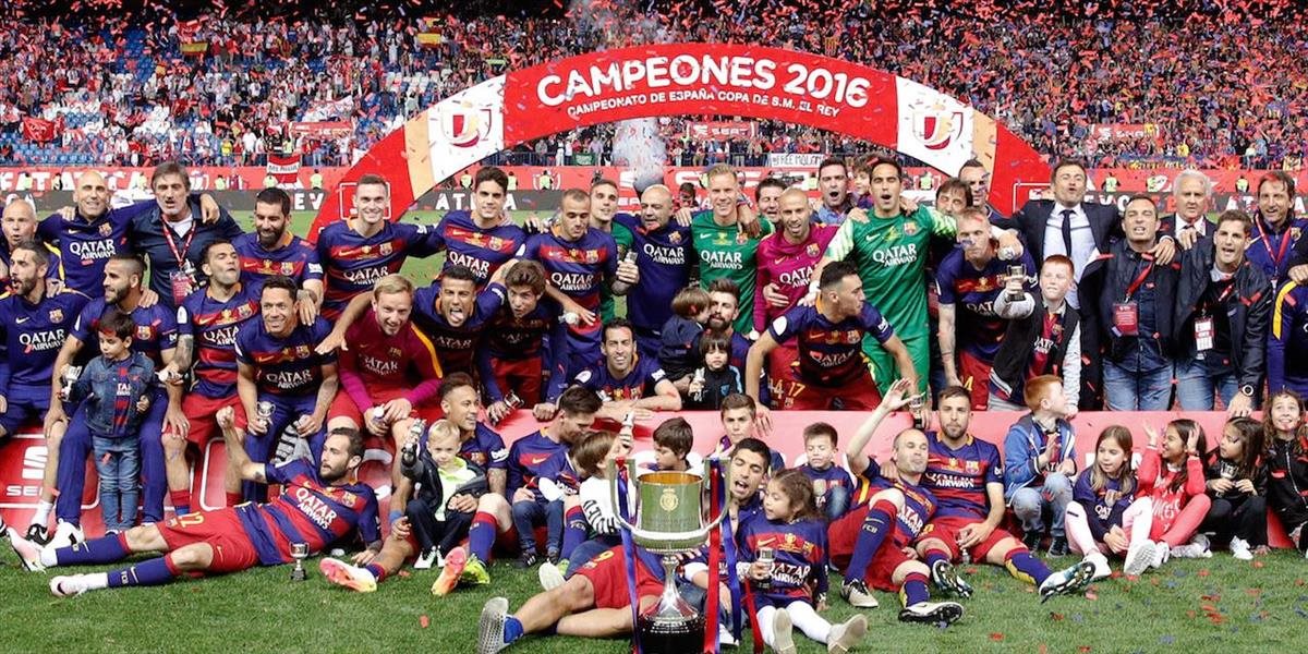 VIDEO Hráči FC Barcelona opäť majú domáce double, k lige pridali pohár