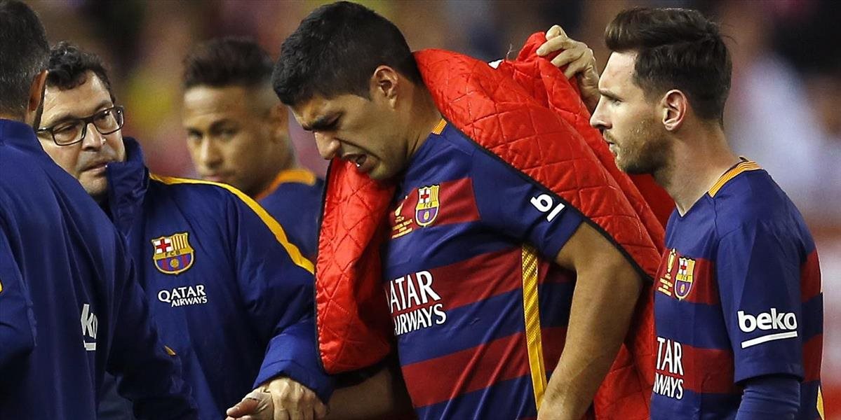 Suarez nedohral finále pohára, hrozí mu, že vynechá Copa America