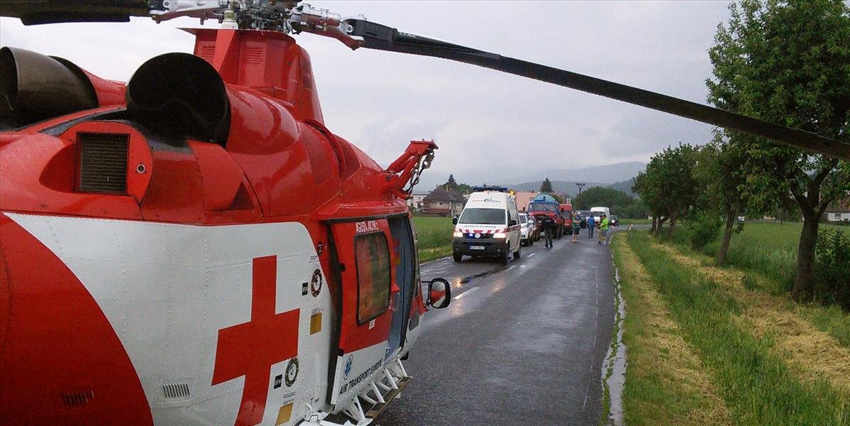 Poľská cyklistka si poranila hlavu, zasahoval aj vrtuľník