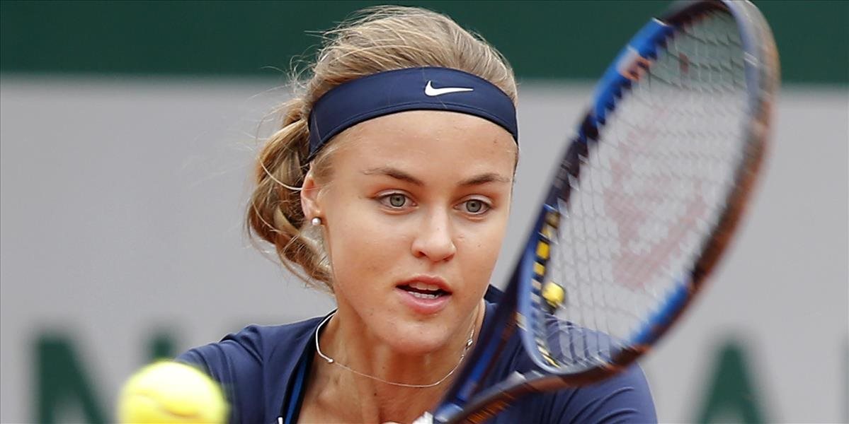 Roland Garros: Schmiedlová prehrala v 1. kole dvojhry s Muguruzovou Blancovou