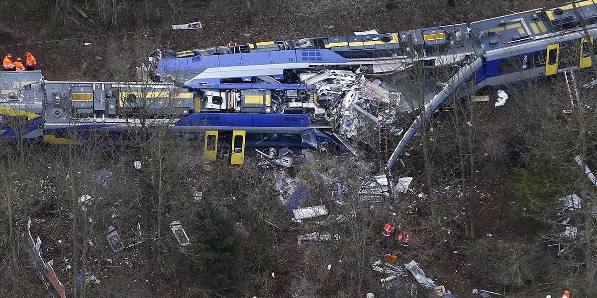Zosuvom narušený úsek železnice v Sasku čiastočne sprejazdnili