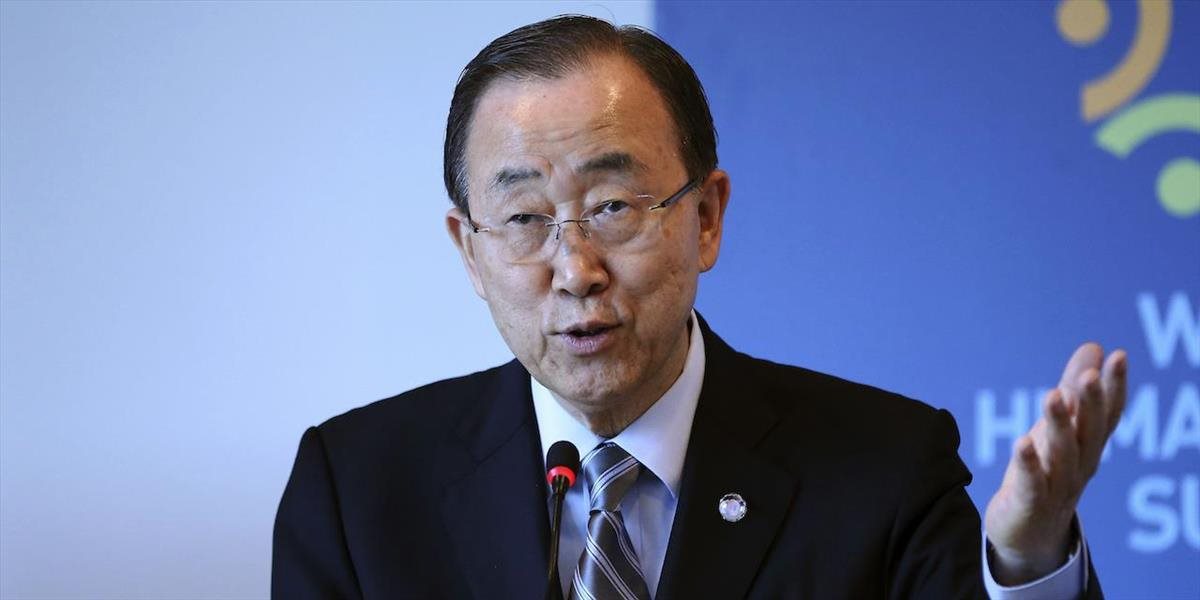 Pan Ki-mun kritizoval neúčasť veľkých hráčov na humanitárnom summite