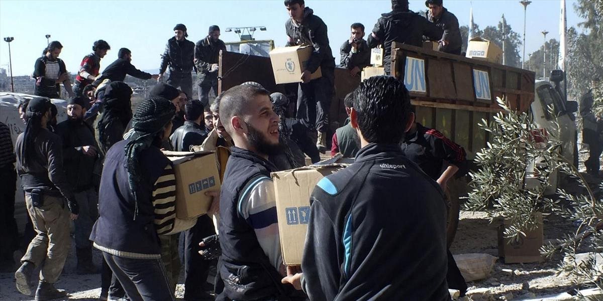 OSN: Potravinová pomoc sa v apríli dostala k 200-tisíc Sýrčanom