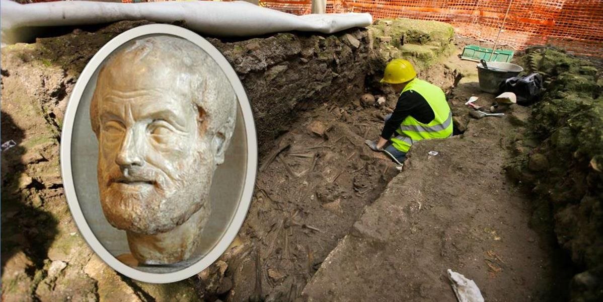 Grécki archeológovia si myslia, že našli hrob významného filozofa Aristotela