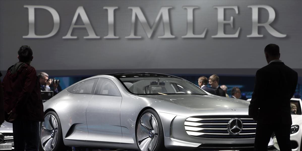 Daimler investuje 3 miliardy eur do zníženia emisií dieselových vozidiel
