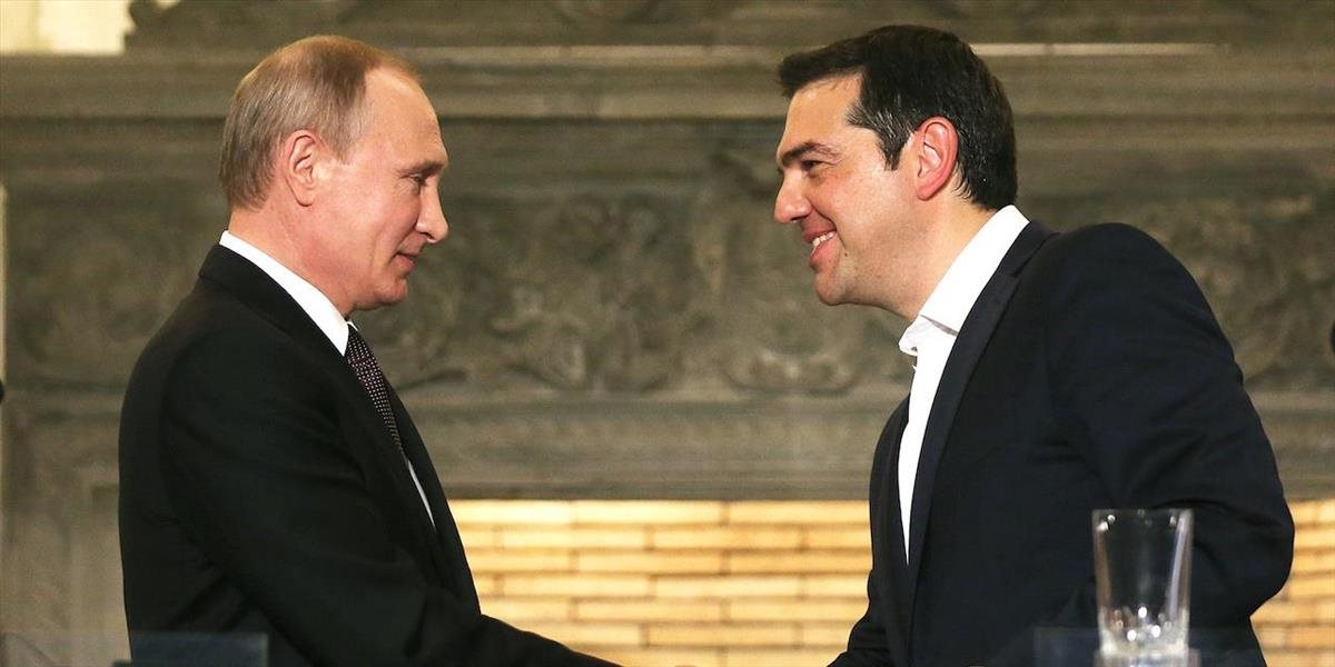 Tsipras Putinovi: Posilňovanie vzťahov s Ruskom je naša strategická voľba