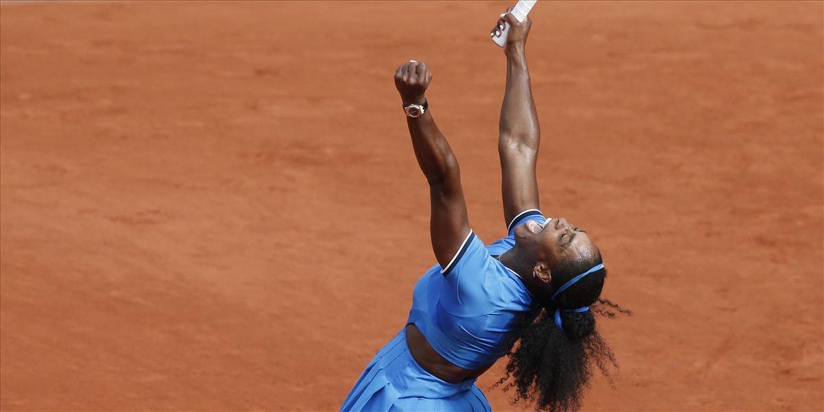 Roland Garros: Obhajkyňa titulu Serena do osemfinále