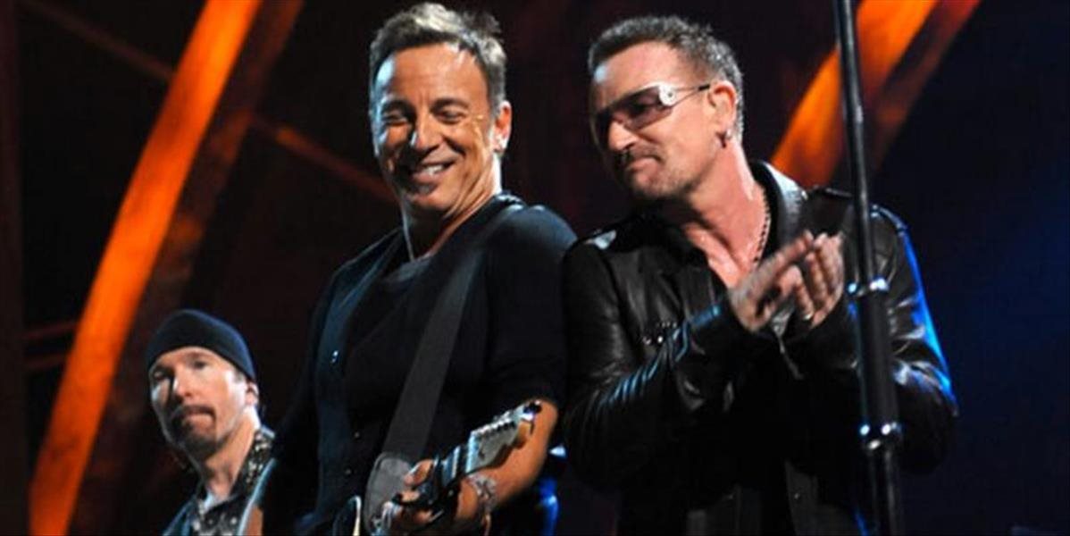 Bono vystúpil na koncerte Brucea Springsteena