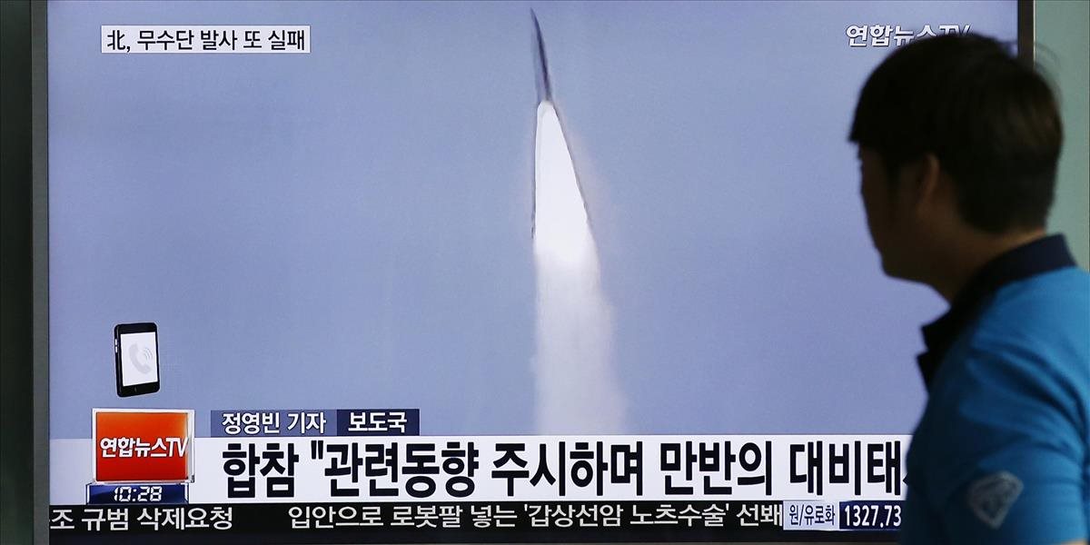 Skúška severokórejskej balistickej rakety zrejme opäť zlyhala