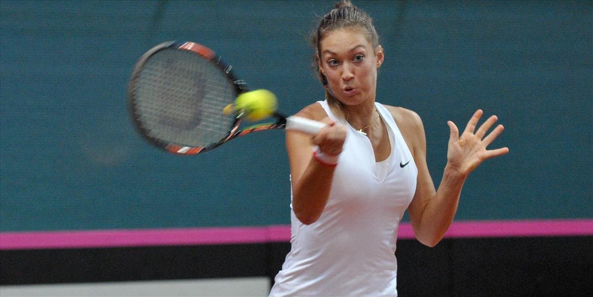 ITF Namangan: Mihalíková prehrala v 1. kole dvojhry