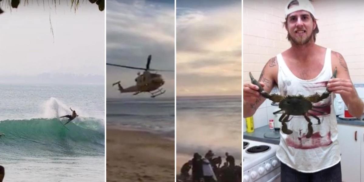VIDEO Surfer prišiel o nohu po útoku žraloka pri pobreží Západnej Austrálie