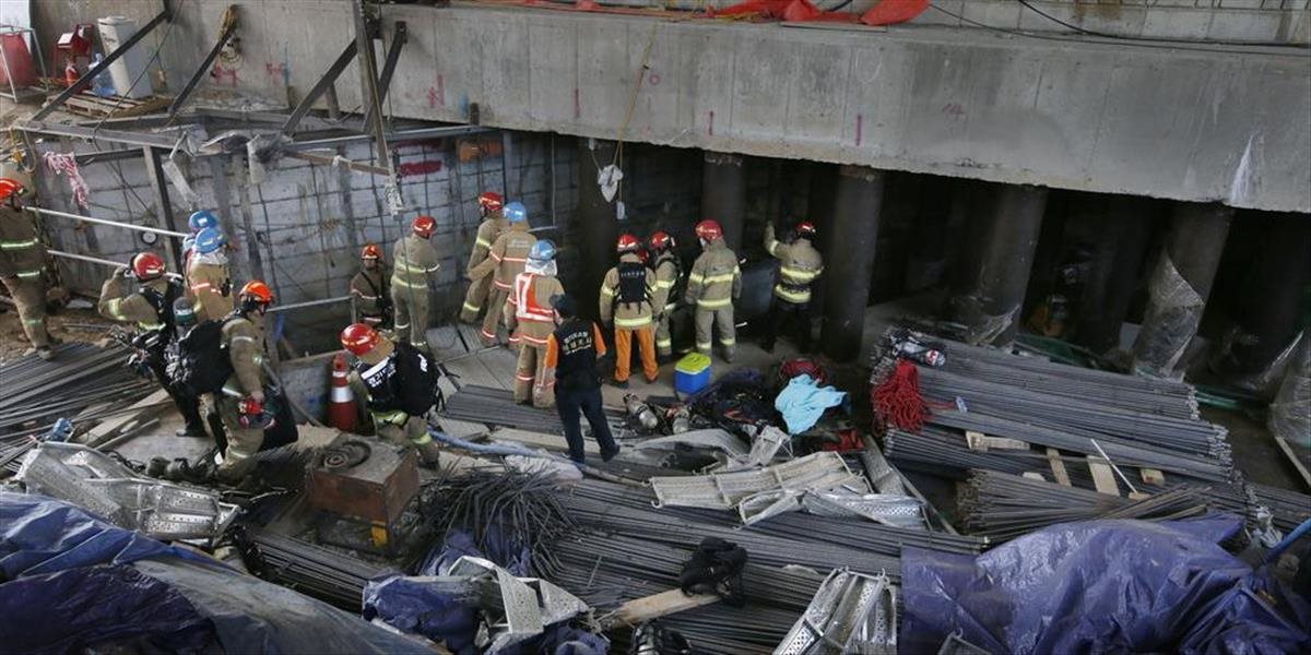 Štyria mŕtvi, desať zranených pri výbuchu na stavbe podzemnej železnice v Kórei