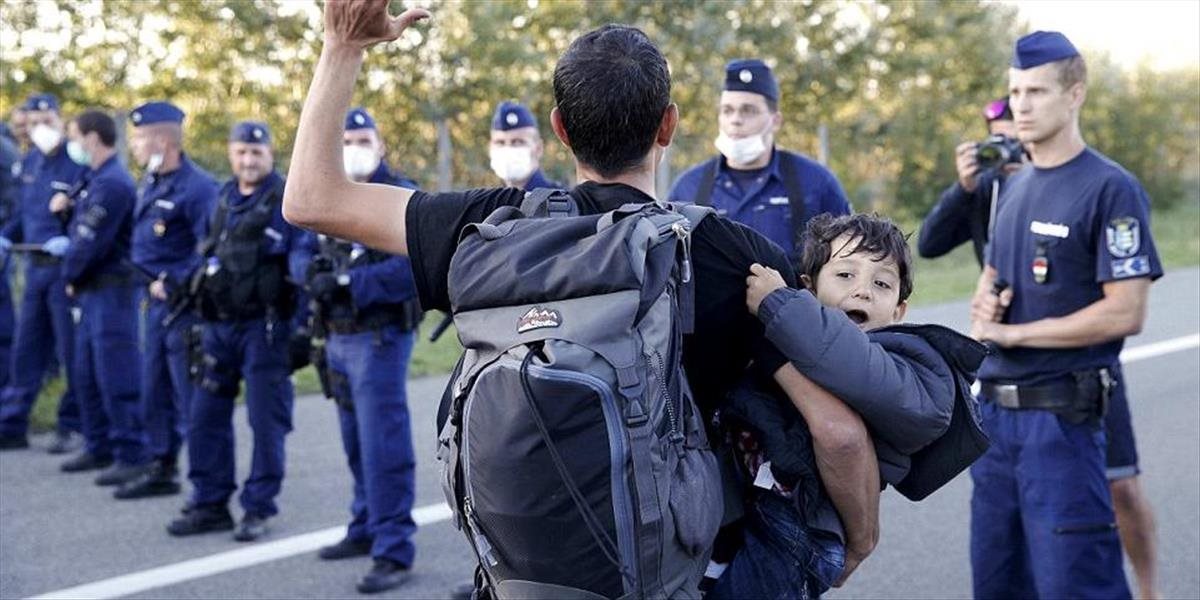 Maďarskí policajti zachránili z rieky Tisa rodinu z Iraku s tromi deťmi