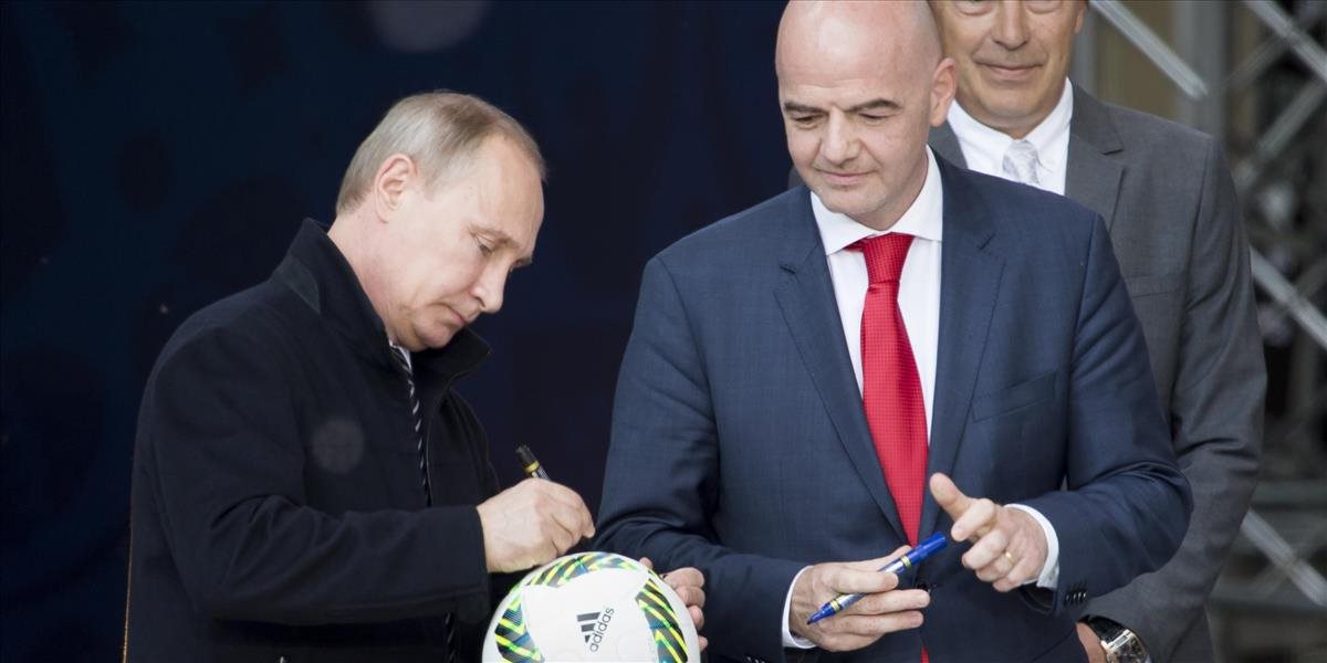 FOTO a VIDEO Putin a Infantino spustili dobrovoľnícky program pre MS, hľadá sa 15-tisíc pomocníkov