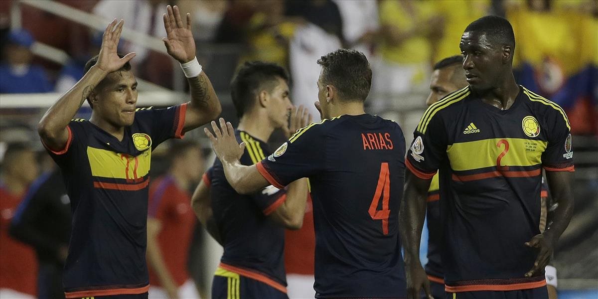 Kolumbia zdolala v otváracom dueli Copa America USA 2:0