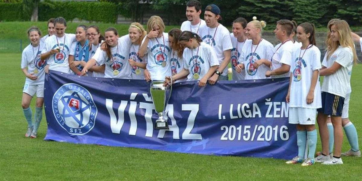 Víťazkami najvyššej ženskej súťaže hráčky Slovana Bratislava
