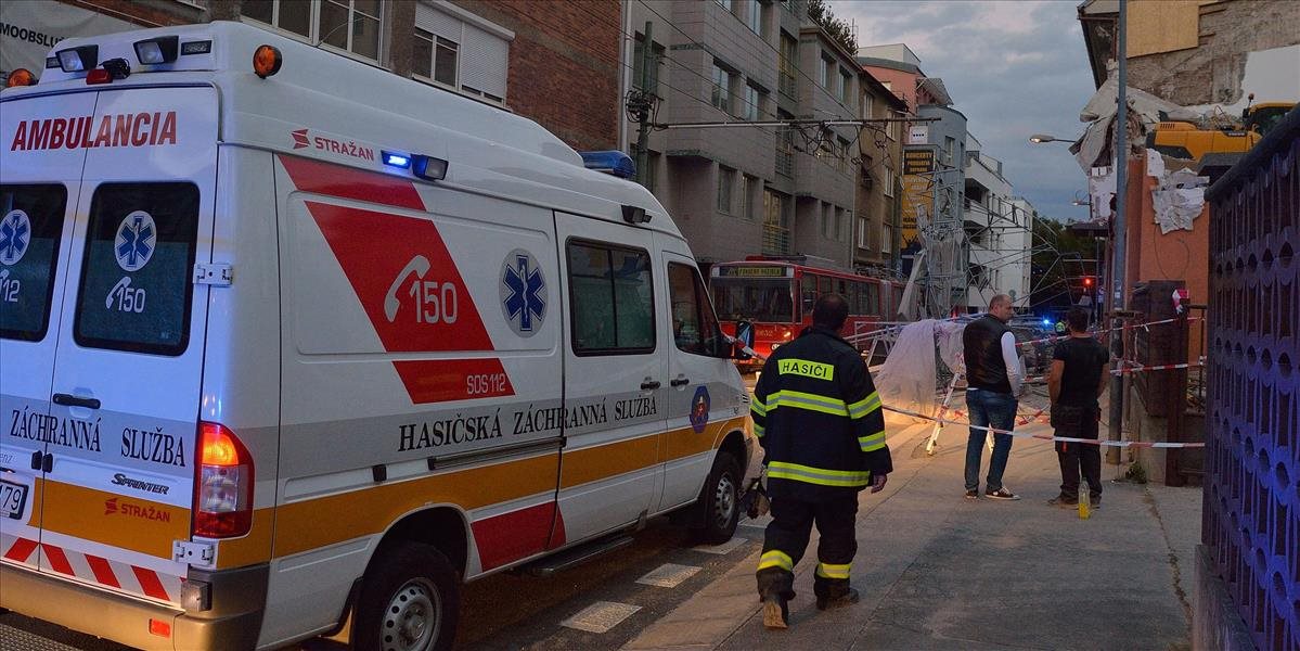 Bratislavskí hasiči zasahujú pri dvoch nehodách