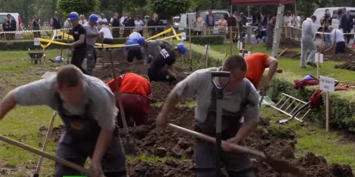 VIDEO V Európe vznikol nezvyčajný šport, súťaží sa v kopaní hrobov