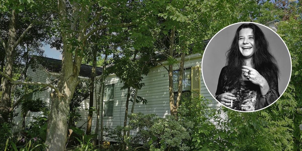 Dom, v ktorom vyrastala Janis Joplin je na predaj