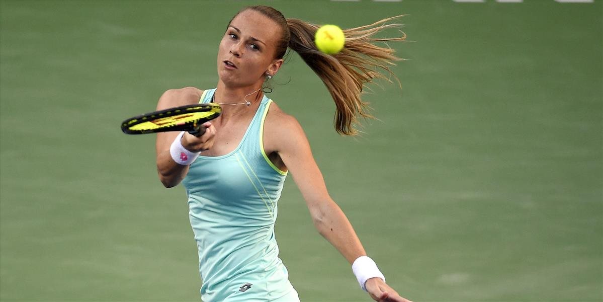 WTA: Rybáriková na turnaji skončila, osemfinálový duel s Paszekovou vzdala