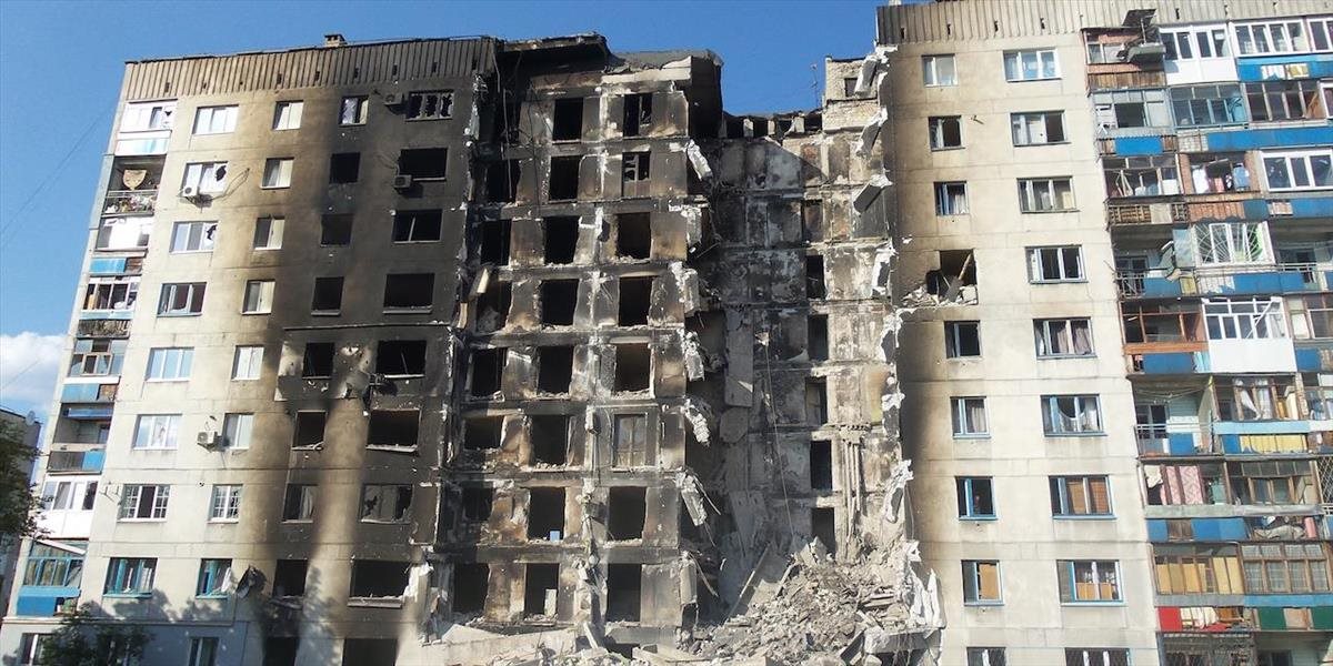 Ukrajina venuje vyše 100 miliónov eur na rekonštrukciu vojnou zničeného Donbasu