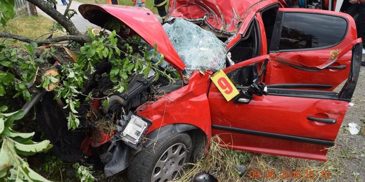 FOTO Vážna dopravná nehoda: 15-ročný chlapec sadol za volant, zranil aj svojich kamarátov
