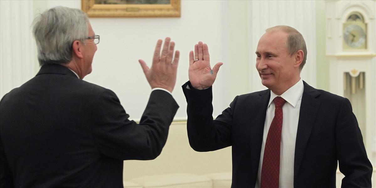Juncker sa v Rusku stretne s Putinom prvýkrát od novembra 2014
