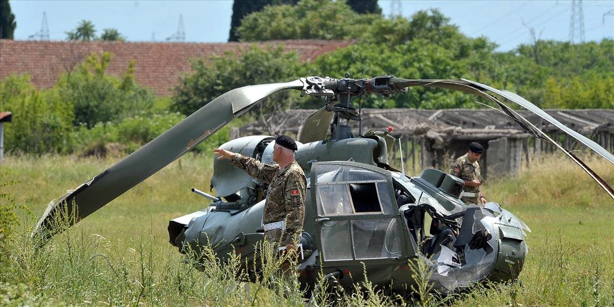 Na čiernohorskom predmestí Podgorice sa zrútil vrtuľník, zranenia utrpeli dvaja ľudia