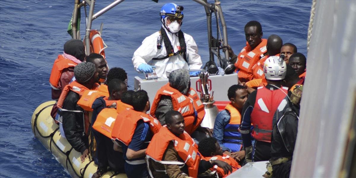Talianske hliadky v Stredozemnom mori zachránili vyše 1300 migrantov