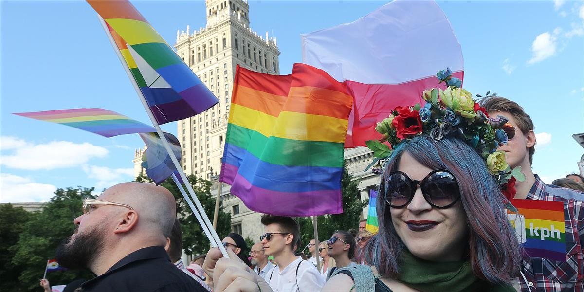 Tisíce ľudí sa zúčastnili na gay pride pochode vo Varšave