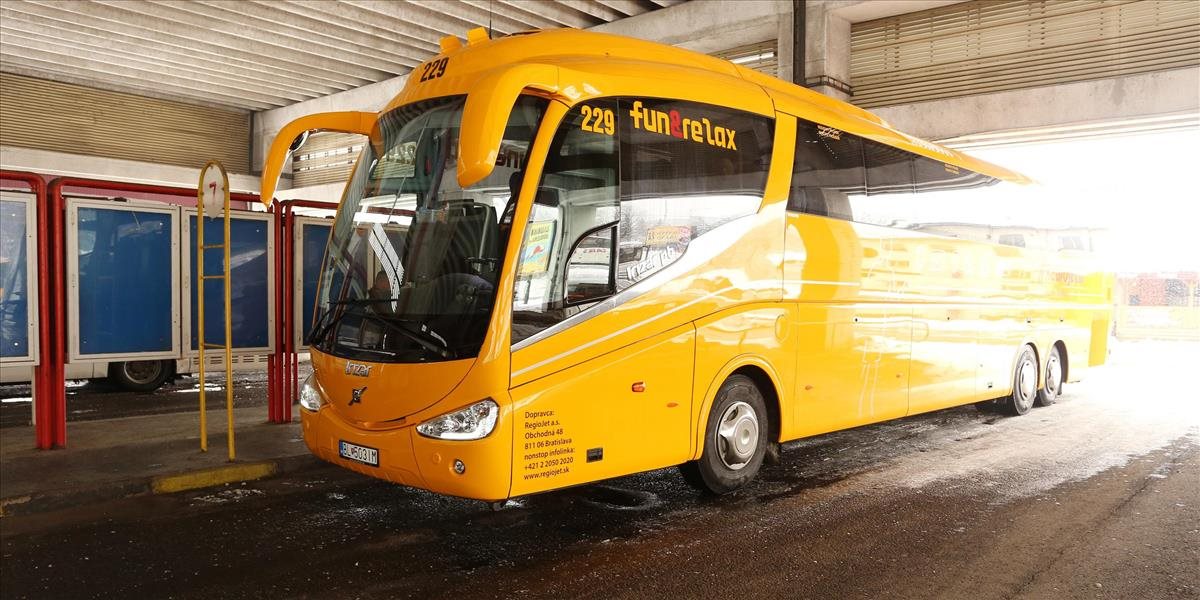 RegioJet požiadal o licencie na nové autobusové linky, chystá 20 spojov