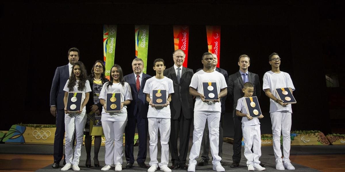 OrganizátoriOH predstavili medailovú kolekciu pre víťazov v Riu