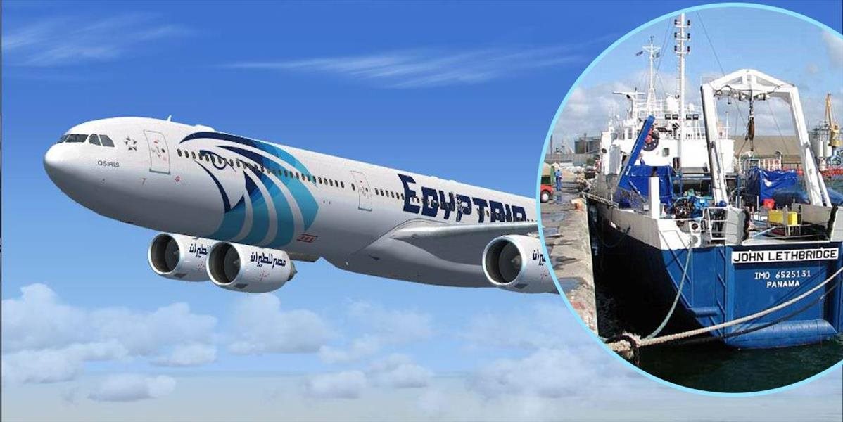 Našiel sa vrak lietadla EgyptAir, ktoré sa zrútilo do mora so 66 ľuďmi