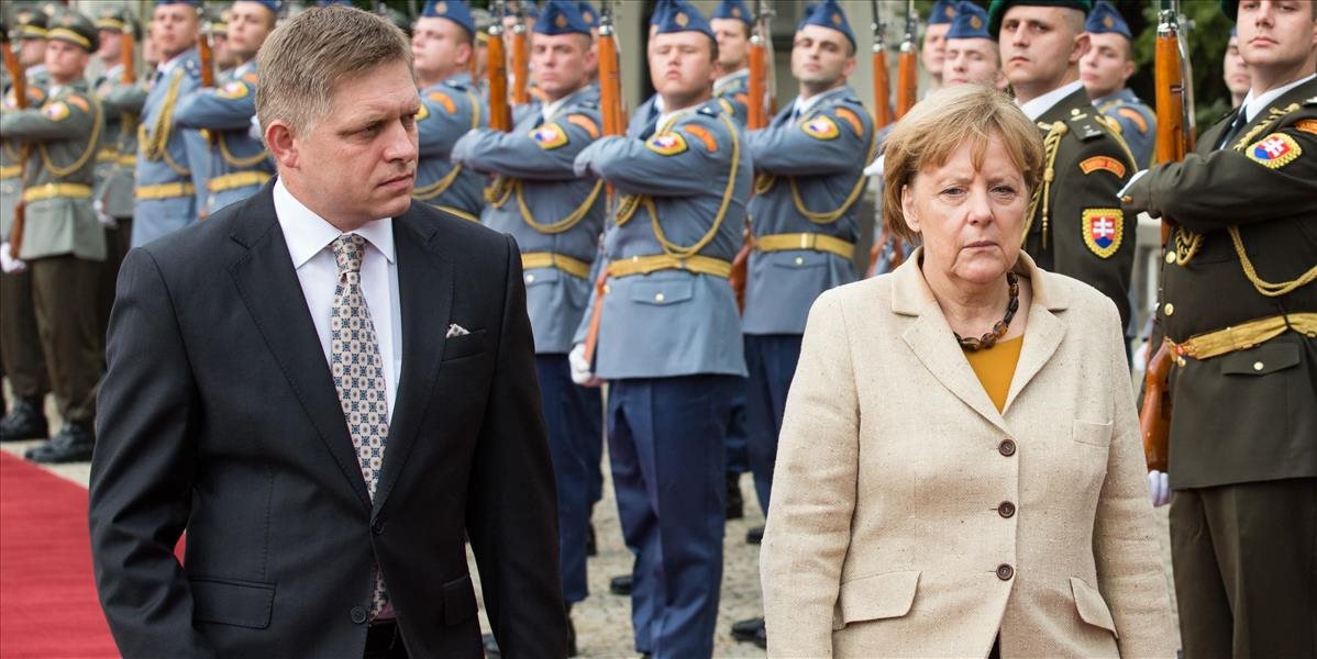 Fico bude v Berlíne rokovať s Angelou Merkelovou