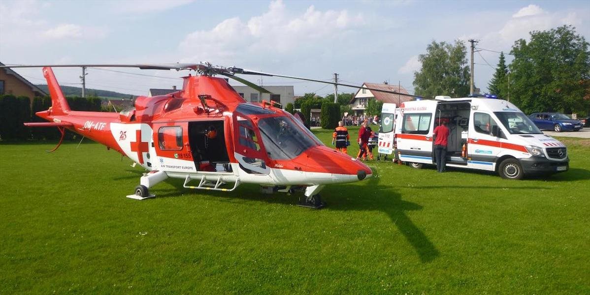 Záchranársky vrtuľník letel na pomoc trikrát