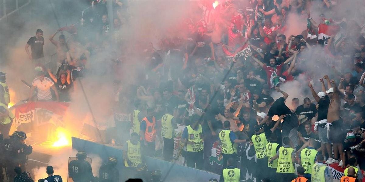 UEFA udelila Maďarsku pokutu 65-tisíc eur za výtržnosti fanúšikov