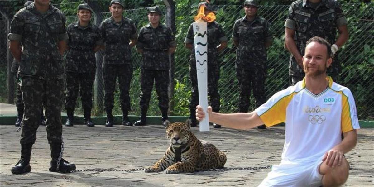 Po slávnosti olympijskej pochodne v Brazílii zastrelili maskota - jaguára