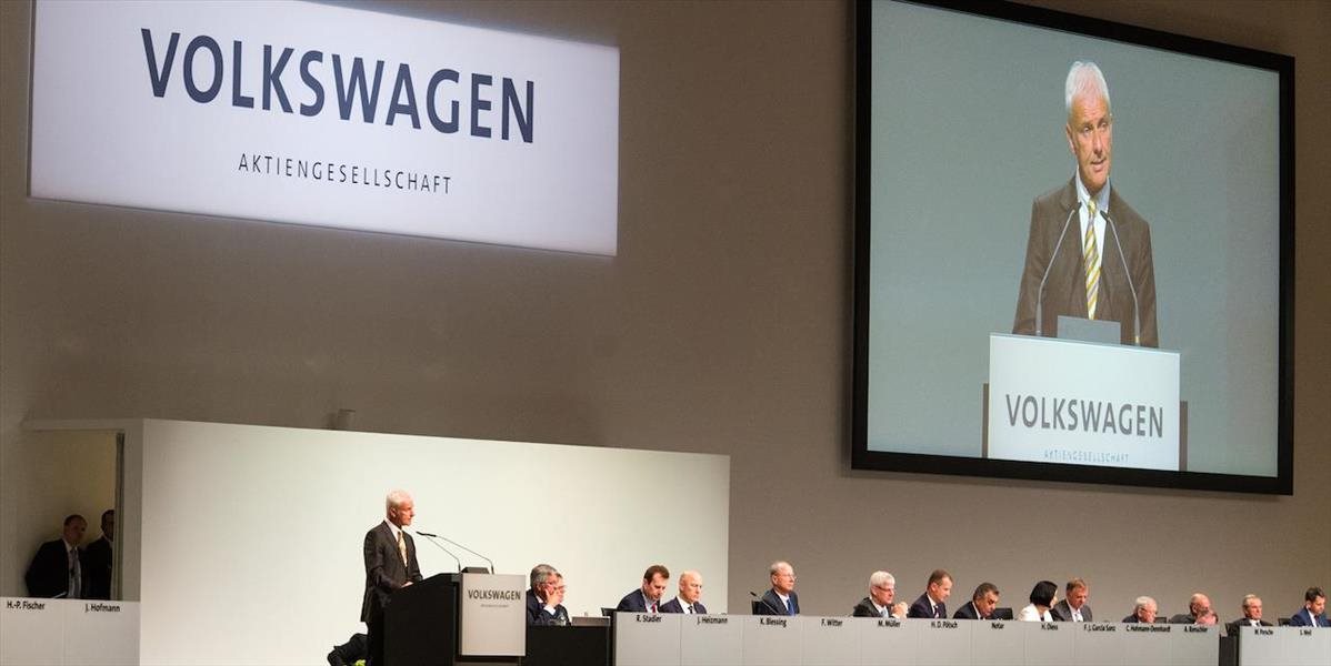 Valné zhromaždenie akcionárov VW sa nieslo tento rok v búrlivej atmosfére