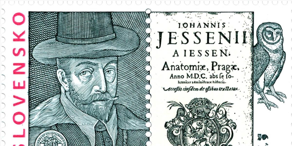 Slovenská pošta vydala na 450. výročie narodenia Jána Jessenia medzinárodné známku