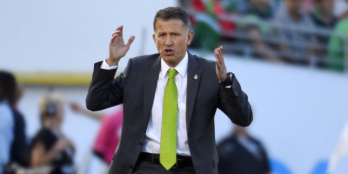 Tréner Osorio zostane na lavičke Mexika aj po debakli s Čile