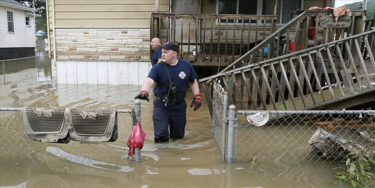 Záplavy v USA si vyžiadali najmenej 24 mŕtvych! Obama schválil pomoc pre Západnú Virgíniu
