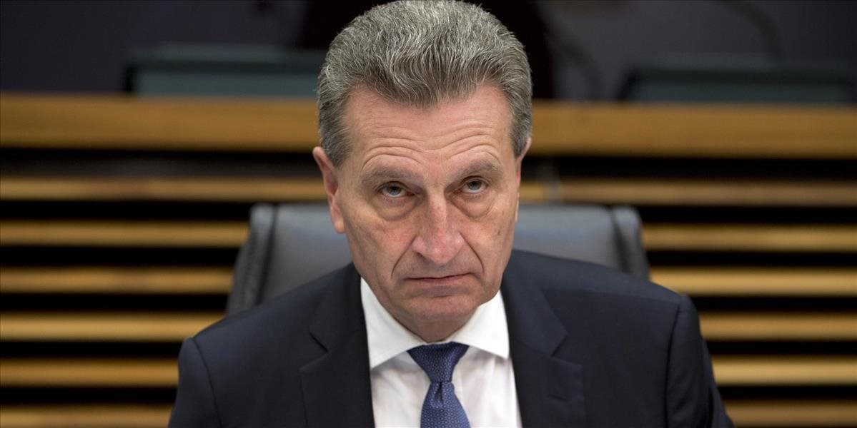 Oettinger vyzval Britániu, aby objasnila svoj ďalší postup po referende