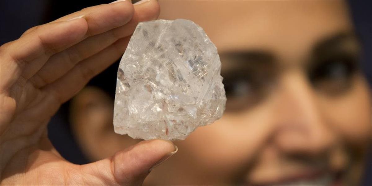Budú dražiť najväčší existujúci neopracovaný diamant