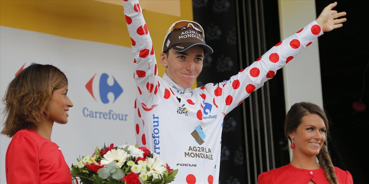 Tour de France: Bardet lídrom Ag2r La Mondiale, chce vylepšiť miesto z roku 2014