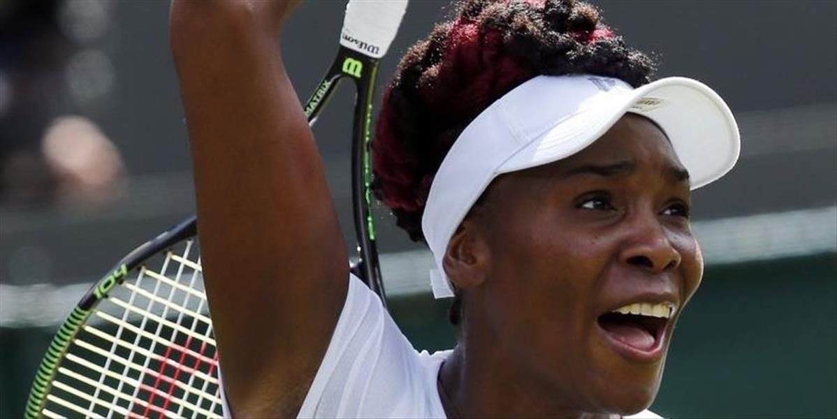 Wimbledon: Venus Williamsová pri rekordnom štarte na GS do 2. kola