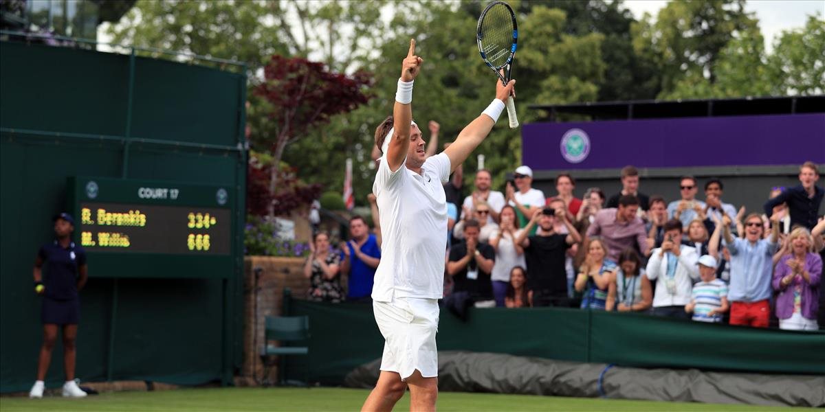 Wimbledon: Willisova rozprávka pokračuje, kouč už je v 2. kole