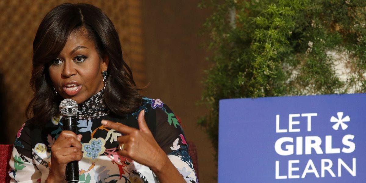 Michelle Obamová presadzovala v Maroku vzdelávanie dievčat